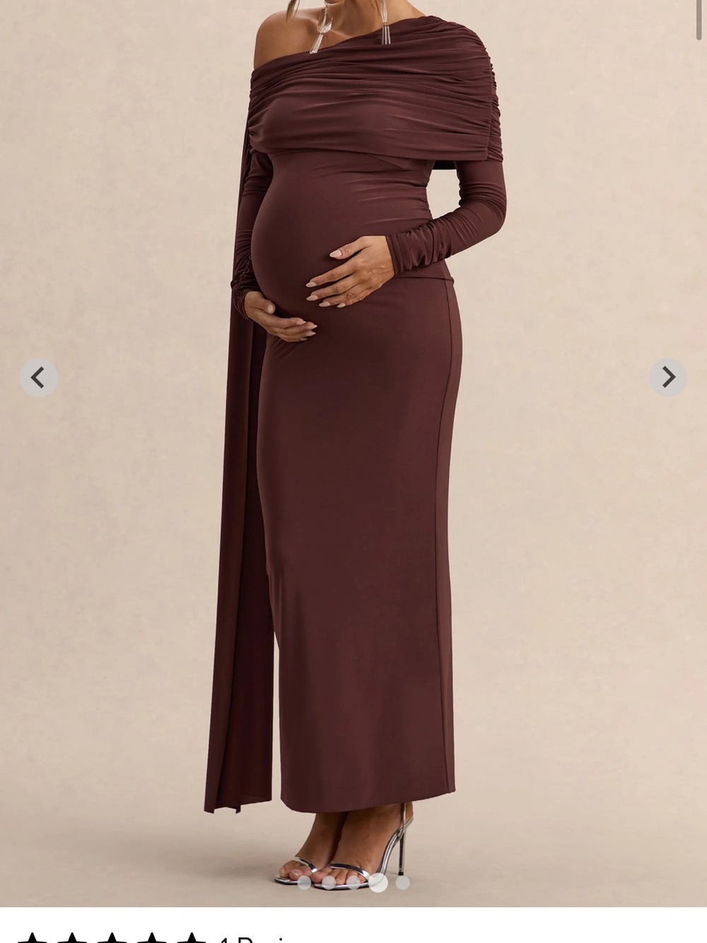 Club London Cyra Maternity Dress